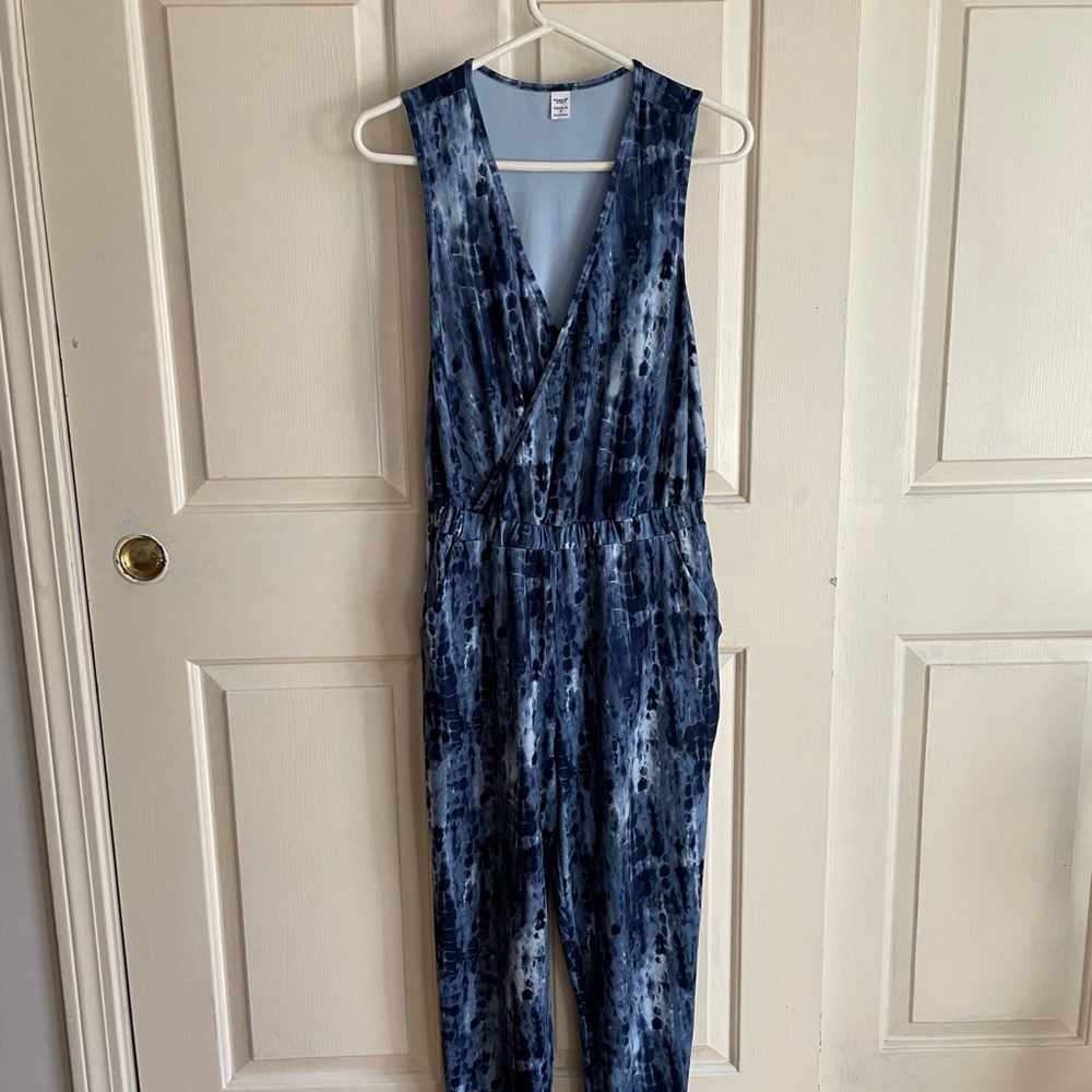 EUC blue jumpsuit